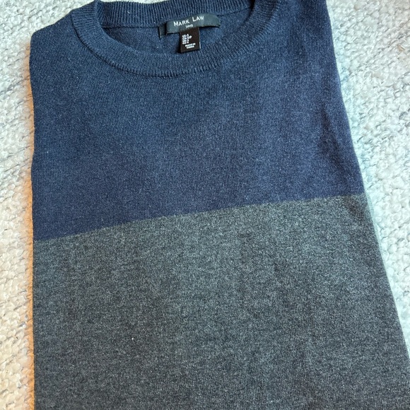 Mark Law Men’s Colorblock Wool Blend Sweater - Picture 4 of 10
